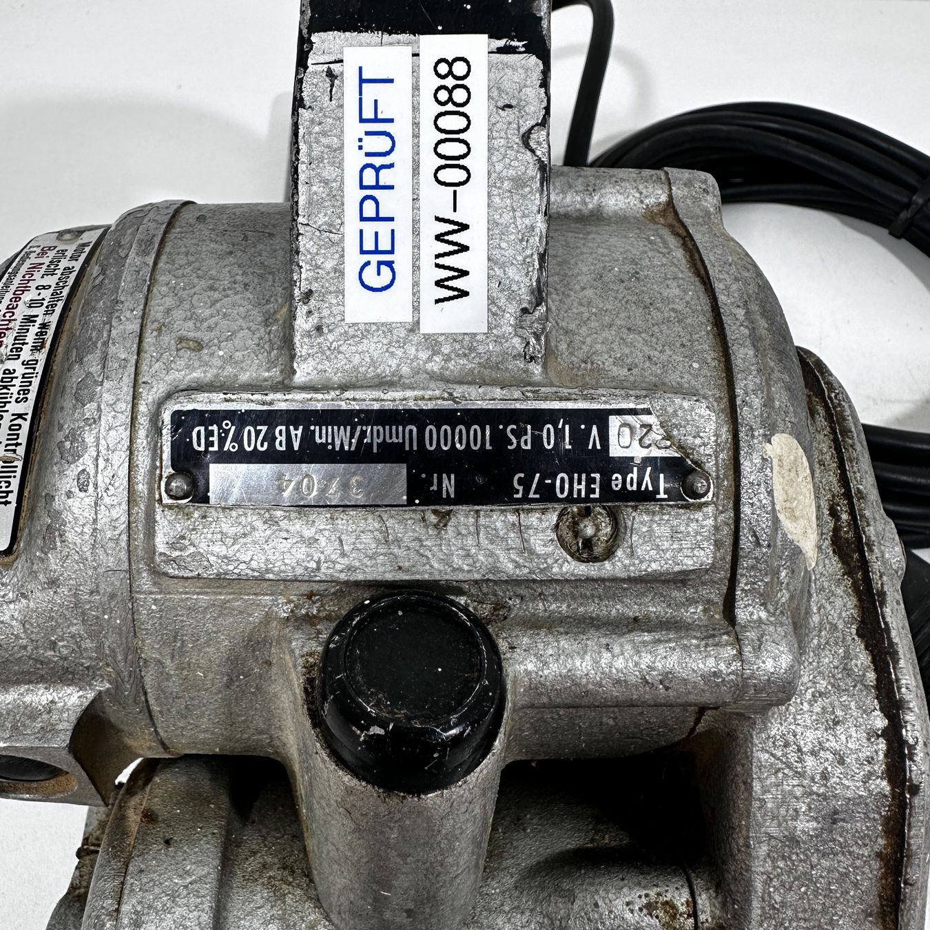 Alle Maschinen: ELEKTROHOBEL - HOLZ-HER EHO 75 – Gebraucht aus Rothrist von Die_Welle 3
