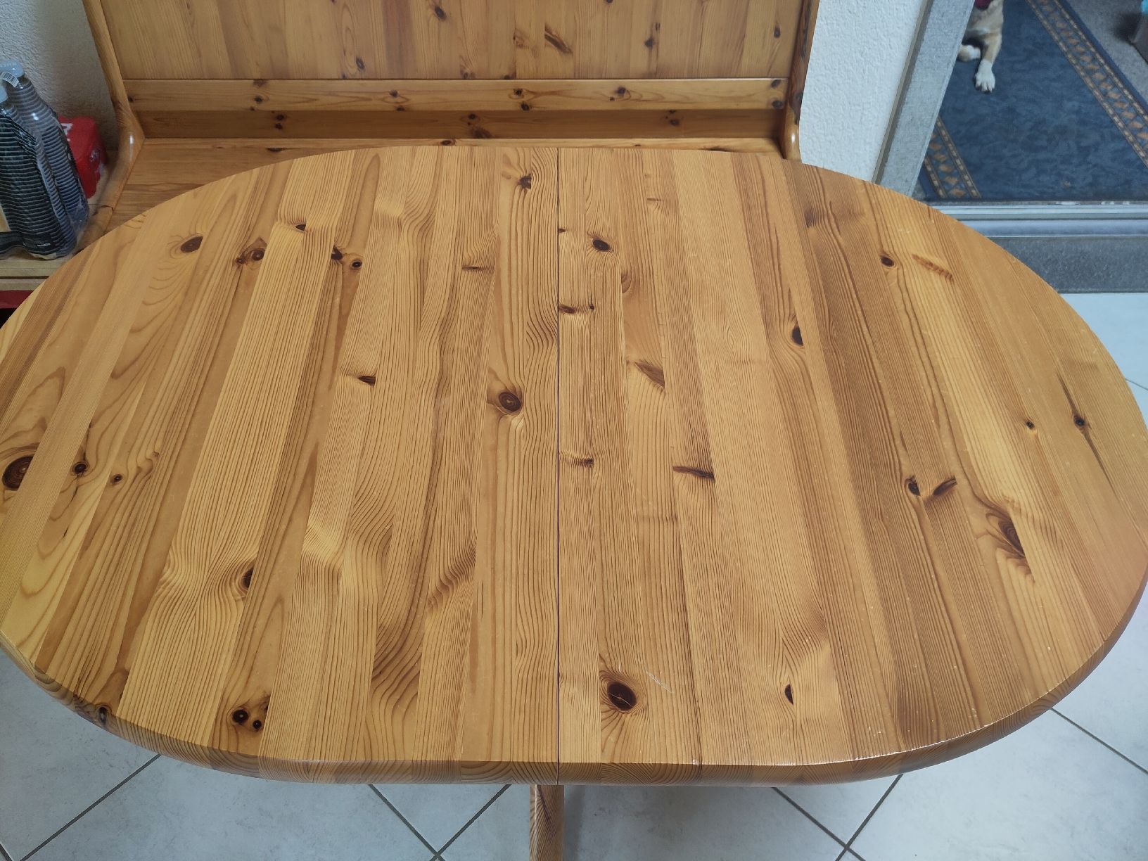 Set di tavolo e panche: Holztisch inkl. Stühle – Usato da Hallwil venduto da ste_7q22