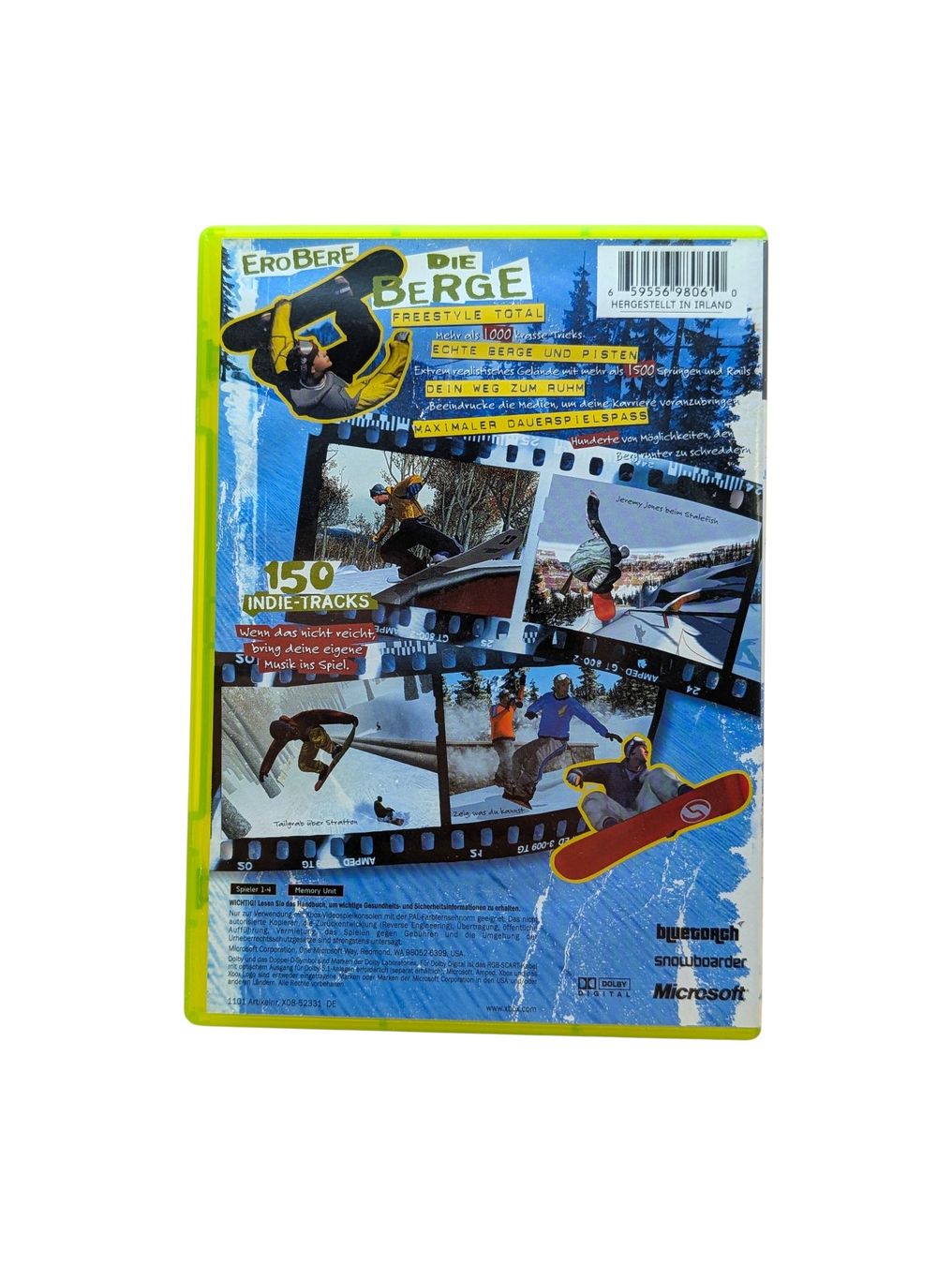 Microsoft Spiele: Amped: Freestyle Snowboarding Xbox Classic – Gebraucht aus Domat/Ems von IsseldorsShop 1
