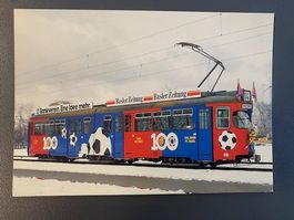 Basel // 1993 Tram FC Basel 100 Jahr FCB Lachmatt Pratteln