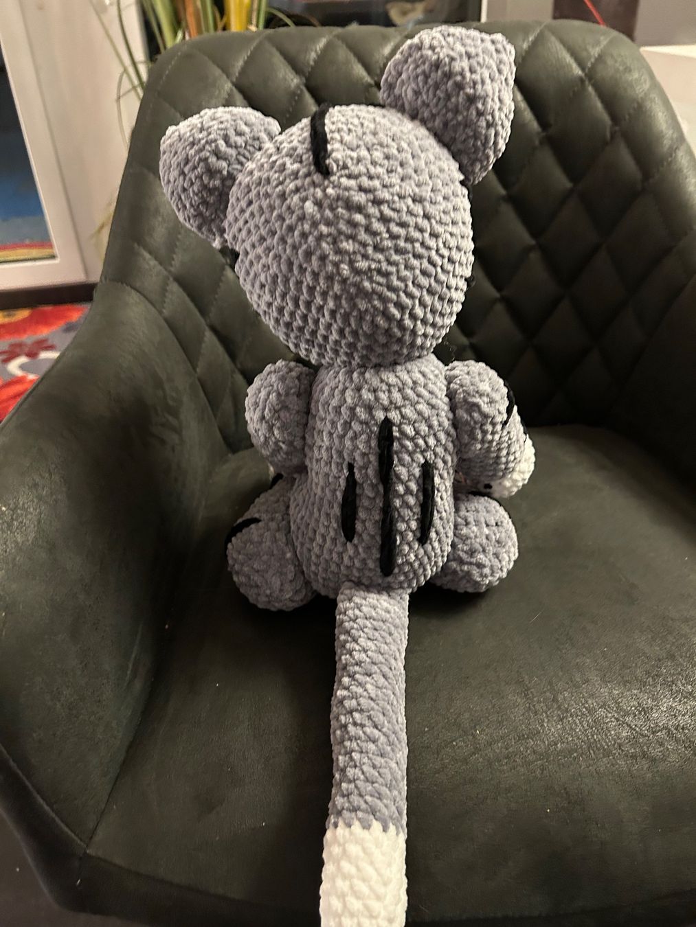 Statuette: Amigurumi Katze 44cm – Nuovo e nell'imballaggio originale da Baldingen venduto da Ginadasy 1