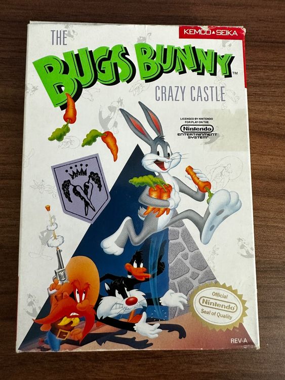 Notice jeu Bugs Bunny Crazy castle Game Boy console Nintendo