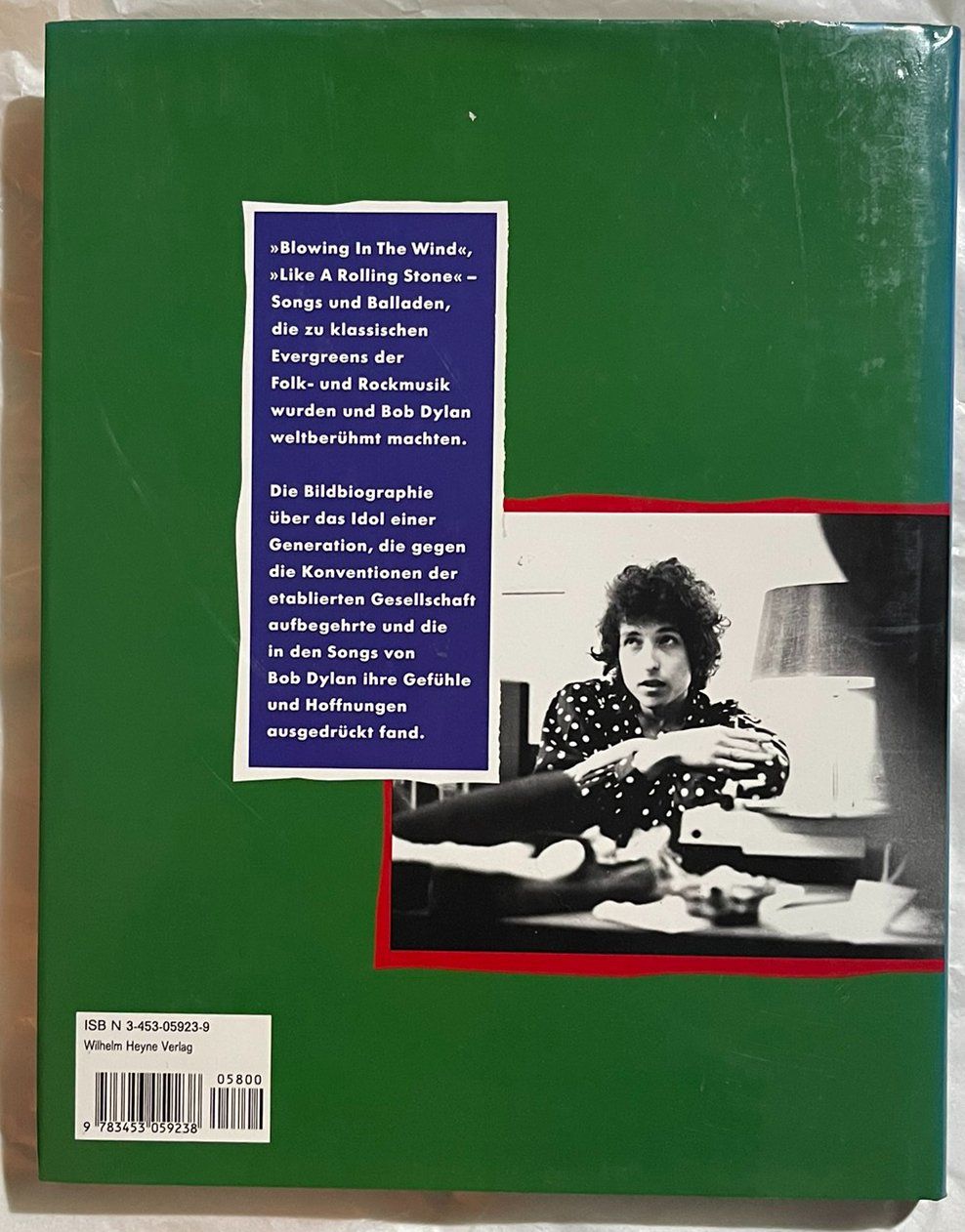 Libri: Buch: BOB DYLAN - eine Bild-Biographie - Richard William – Nuovo (secondo la descrizione) da Frenkendorf venduto da Yard-Sale-2000 1