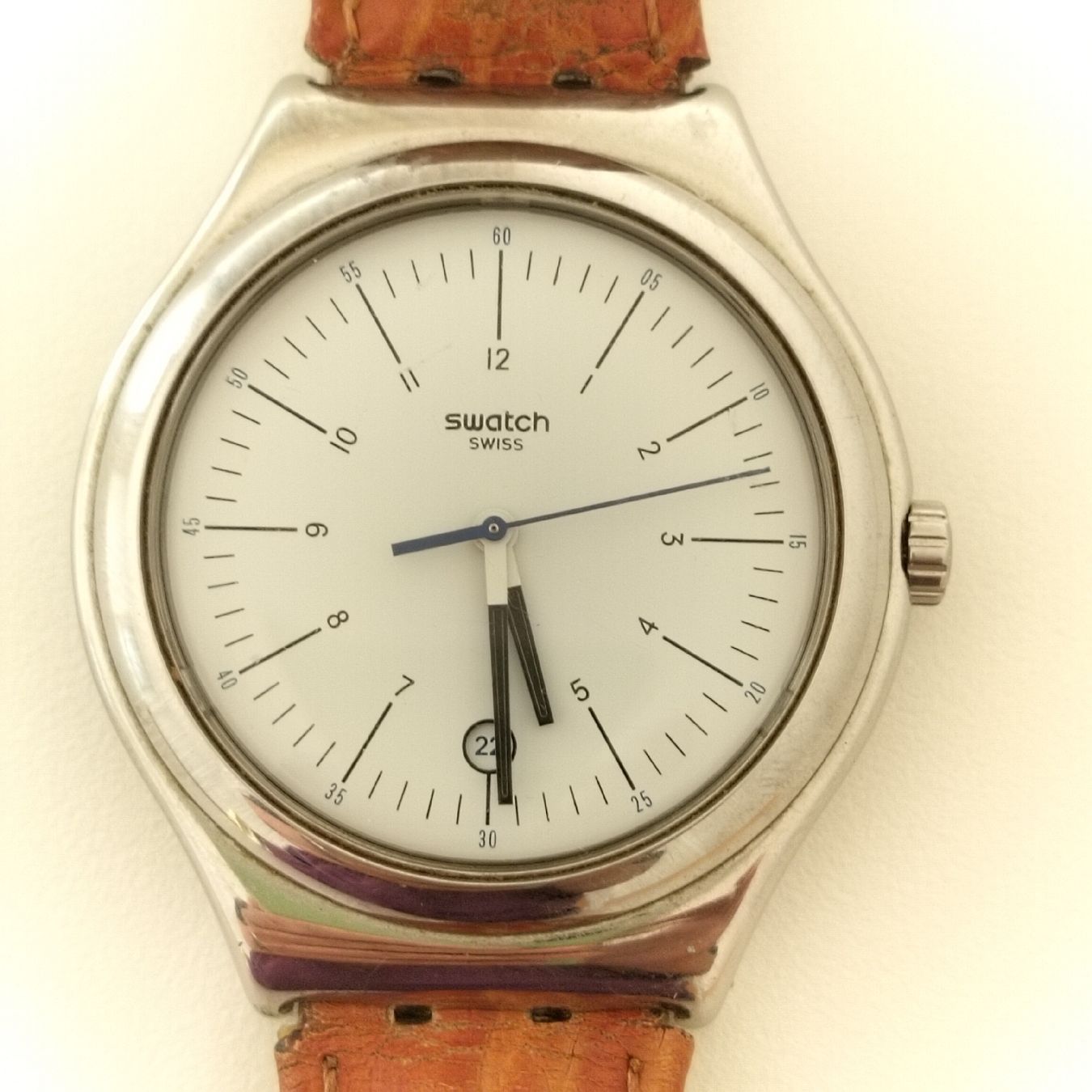 Swatch Smartwatch: Swatch Patented Herren Uhr – Usato da Basel venduto da Meda.moja