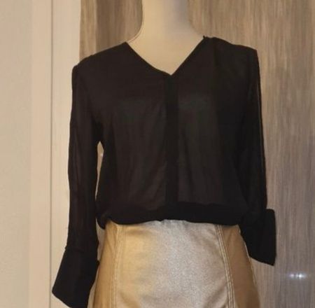 Chemise noire XS Sophia Nubes.