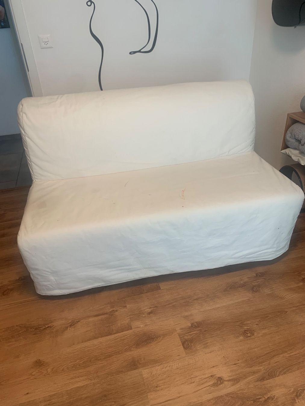 Ikea Divani: Canapé lit LYCKSELE MURBO IKEA – Usato da Vallon venduto da coc_5vb9