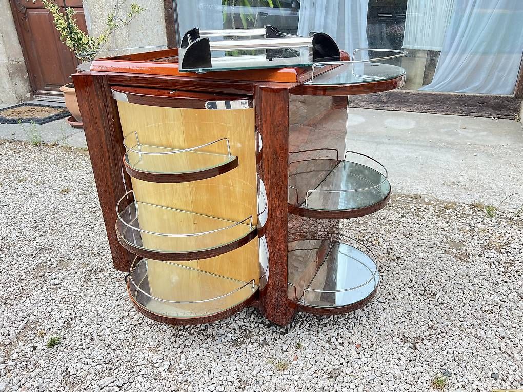 Tavoli: Bar art deco Tugas palissandre de Rio  – Usato da Mollens VD venduto da espritartdeco 3
