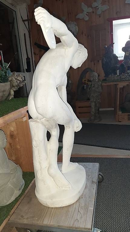 Statuette: Diskuswerfer Diskobolos - Statue, Gartenfigur, Betonfigur – Usato da Ricken SG venduto da Bobo66 2