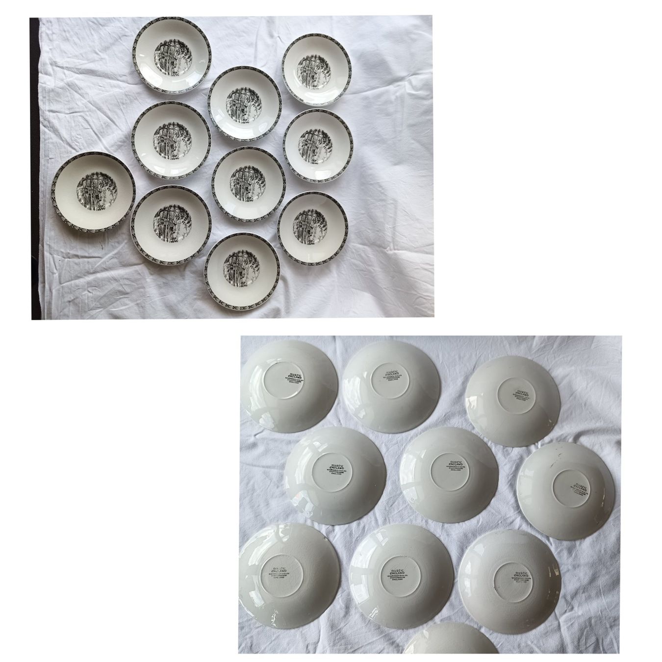 Set di piatti: Rustic England Porzellan – Usato da Oberegg venduto da A-Z.Handel.Loehrer 4