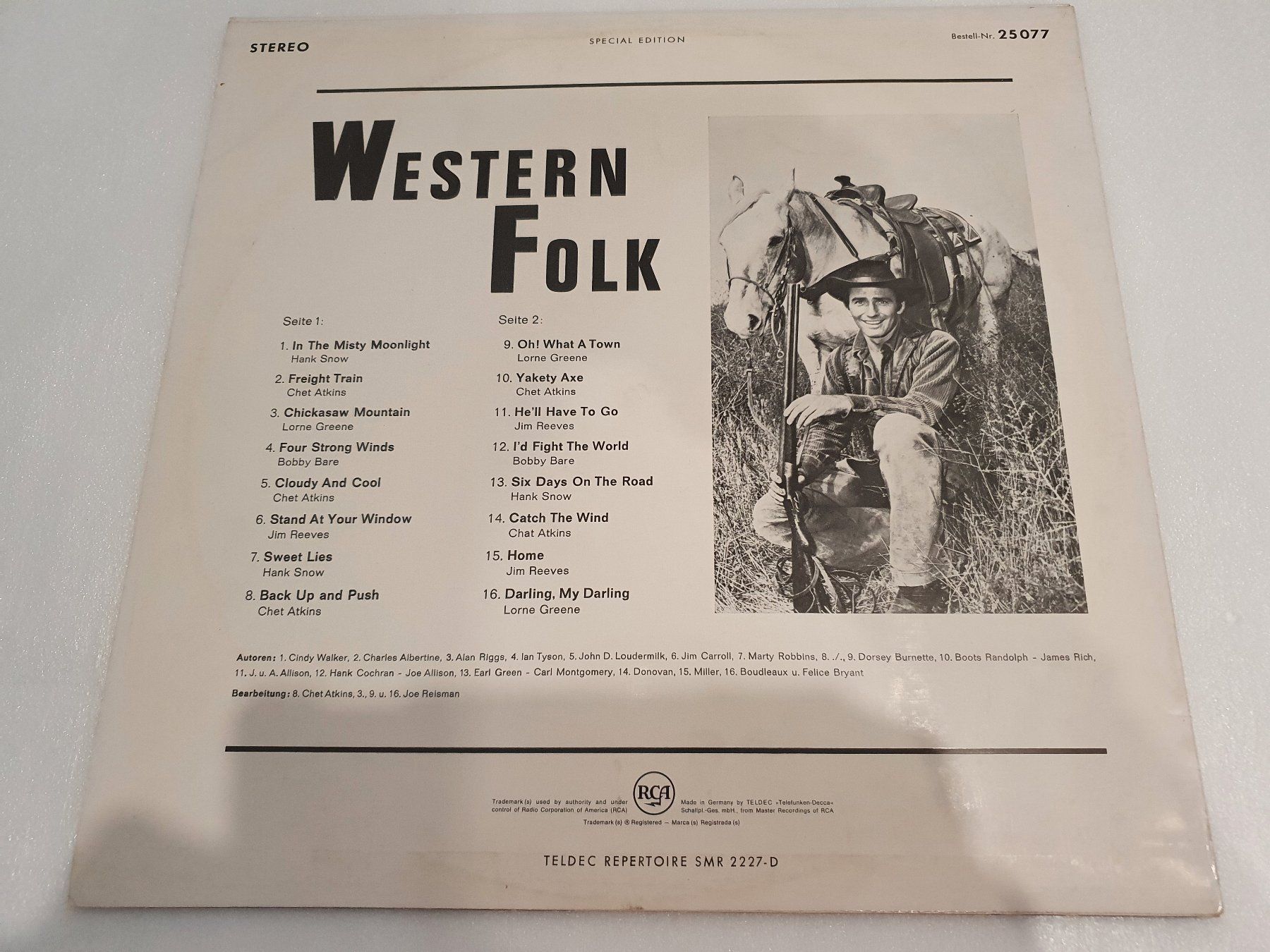 Dischi in vinile: Western Folk – Usato da Uster venduto da Vinyl-Leidenschaft 1