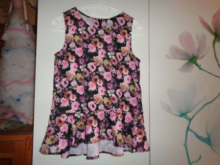 *** Blumen Print Top *** / Reissverschluss /  H&M ab 1.00