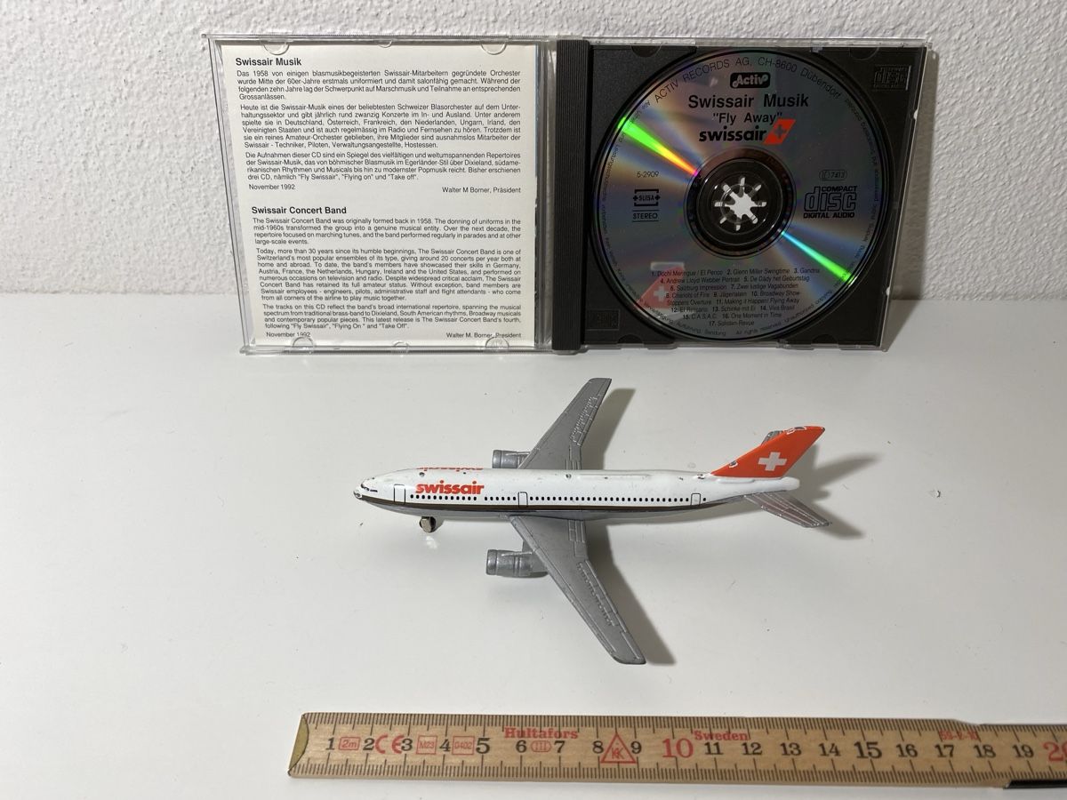Kit di modellismo & Modellini statici: Swissair CD/ Flugzeug ERTL – Usato da Winterthur venduto da ben_9vxx