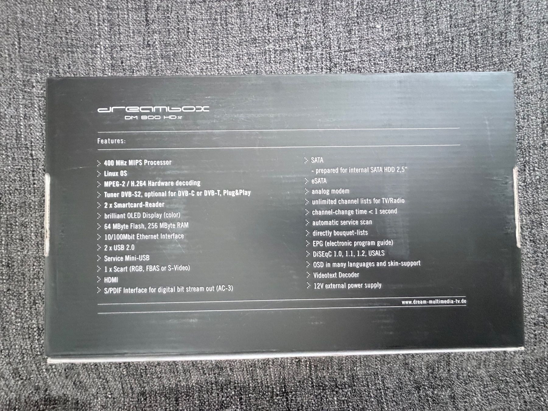 Ricevitori: Dreambox DM800 HD PVR Satelliten Receiver Linux HDTV DVB-S2 – Usato da Bäretswil venduto da Virgen 2