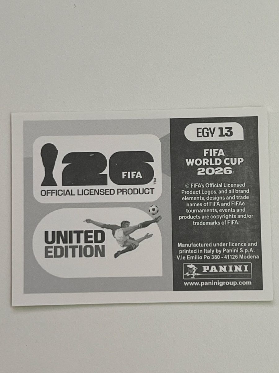 Panini Sammelbilder & Trading cards: FIFA World Cup 2026 Sticker Egypt United Edition – Neu und originalverpackt aus Grüt (Gossau ZH) von BOOOTSY 1