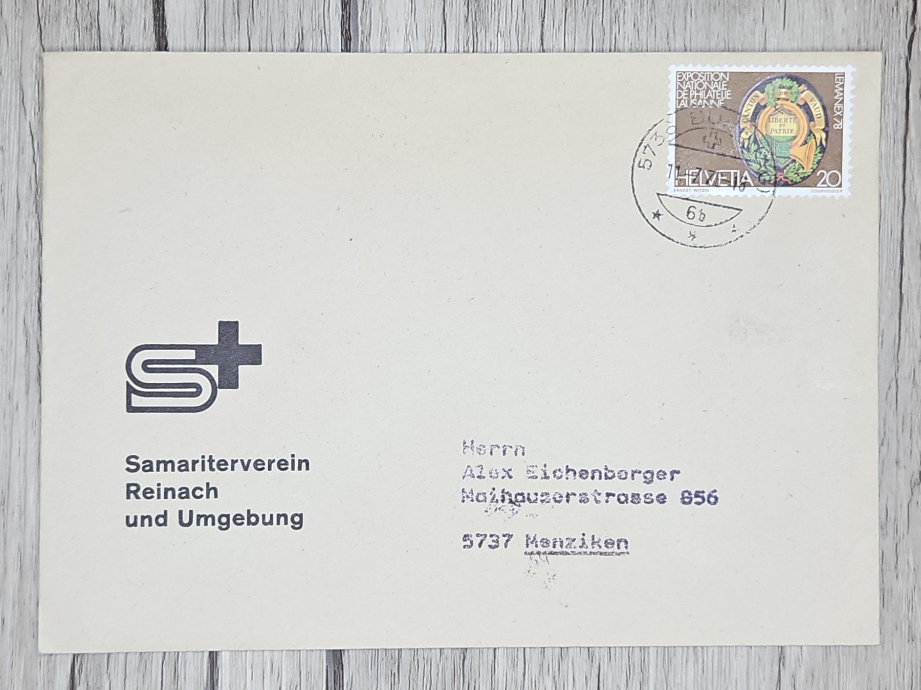 Tutti i francobolli: CL13 Enveloppe + Timbre Suisse 1978 – Usato da Cousset venduto da Patrick_Collections