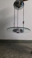 Hängeleuchte Glas Chrom 3 Lichter, gebraucht