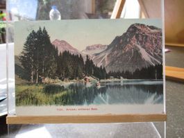 Arosa Unterer See Postkarte 1910  1