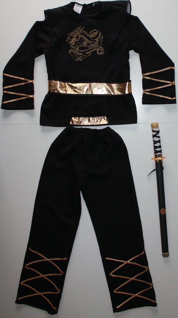 Costumi: Costume Ninja / Ninjas t. 140 – Nuovo (secondo la descrizione) da Peseux venduto da CoolShoping 2
