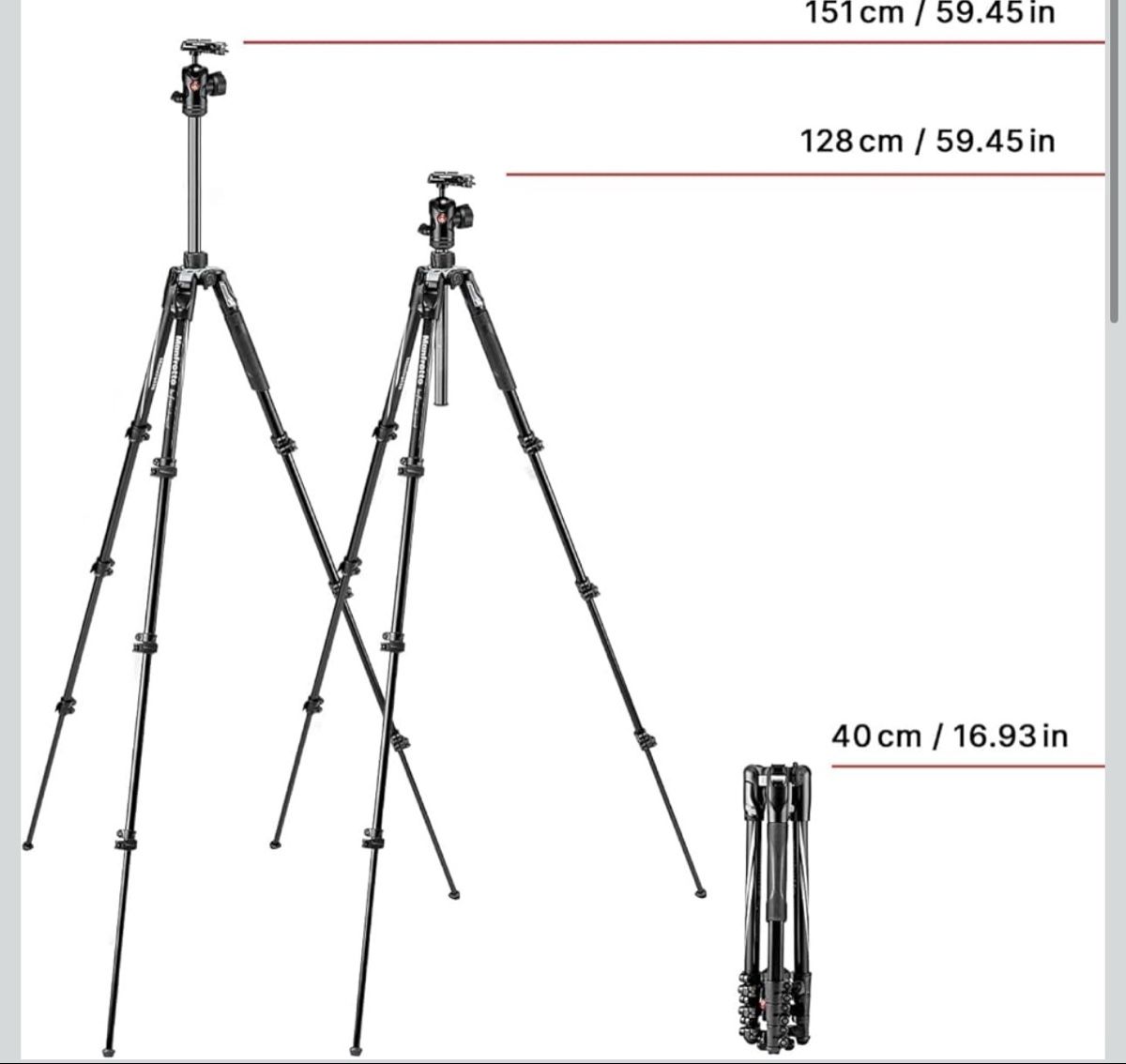 Manfrotto Trépieds & Accessoires: Manfrotto Befree Tripod – Neuf (Voir description) à Schindellegi par ghe_55kr 4