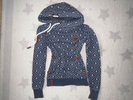 toller NAKETANO Damen Hoodie Pullover Gr XL