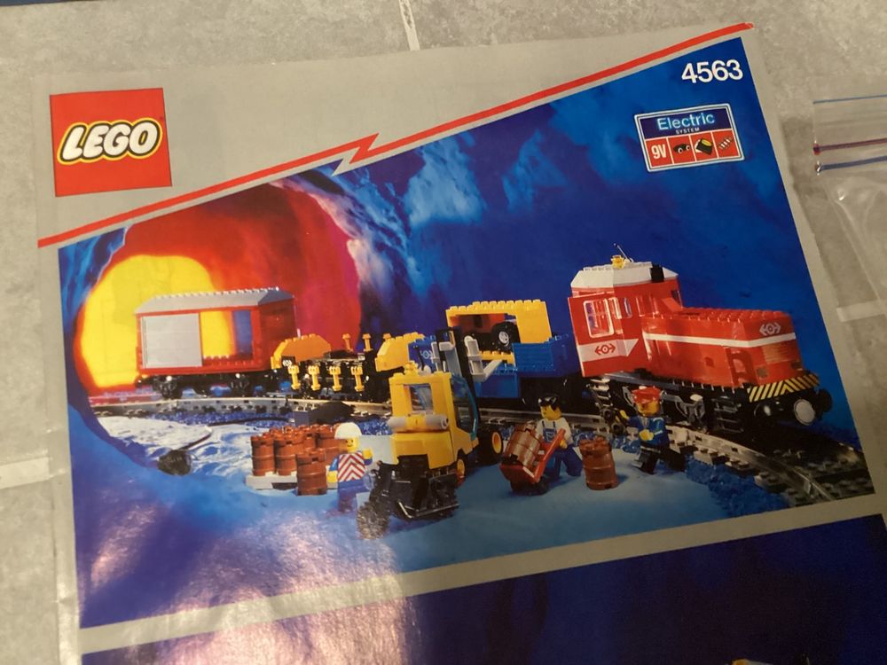 LEGO 4563 9V Güterzug Set Komplett Load N' Haul Railroad (Gebraucht) in ...