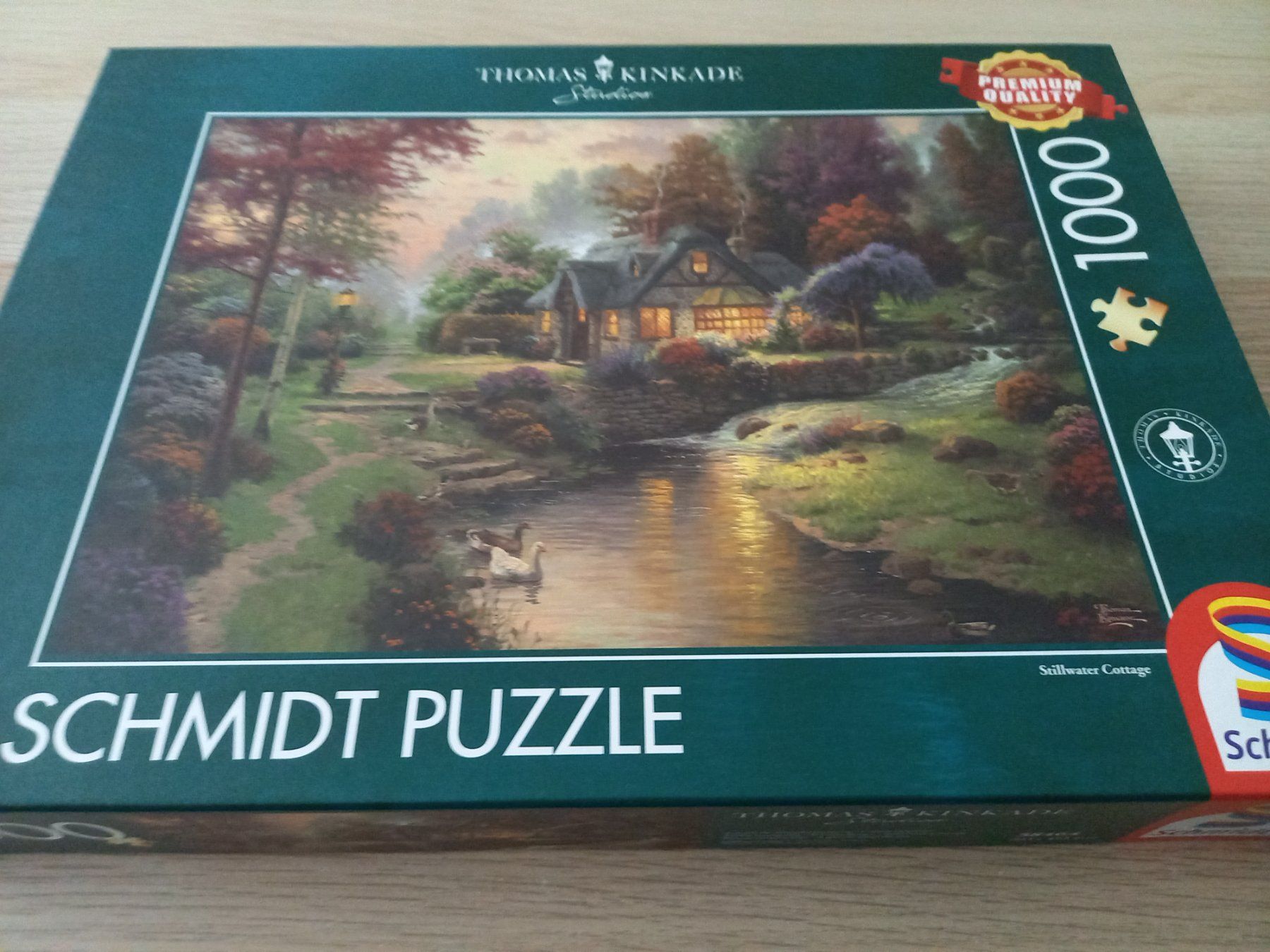 Puzzle: Puzzle 1000 Teile von Thomas Kinkade – Usato da Luzern venduto da titanic68