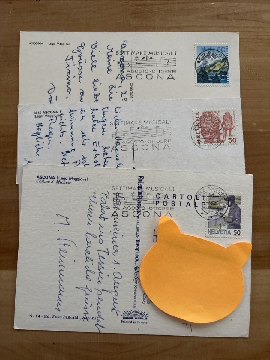 Cartoline postali: AK von Ascona – Usato da Rümlang venduto da Kartenpost1 1