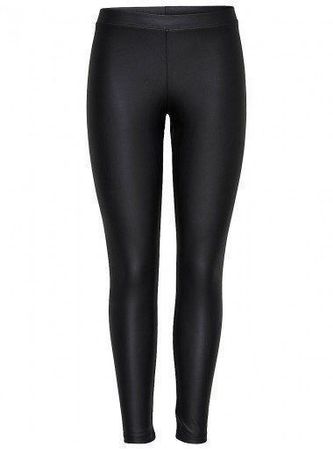 NICE COATED LEGGINGS - ONLY