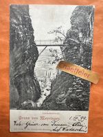 Alte Ansichtskarte 1899 Gruss aus Meiringen
