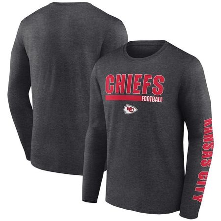NFL T-Shirt Langarm Kansas City Chiefs, Gr. XL, NEU
