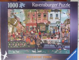 Ravensburger Puzzle 1000 Teile Riverside Town