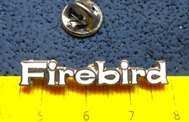 FIREBIRD PONTIAC AUTO LOGO PIN GEPRÄGT SILBRIG