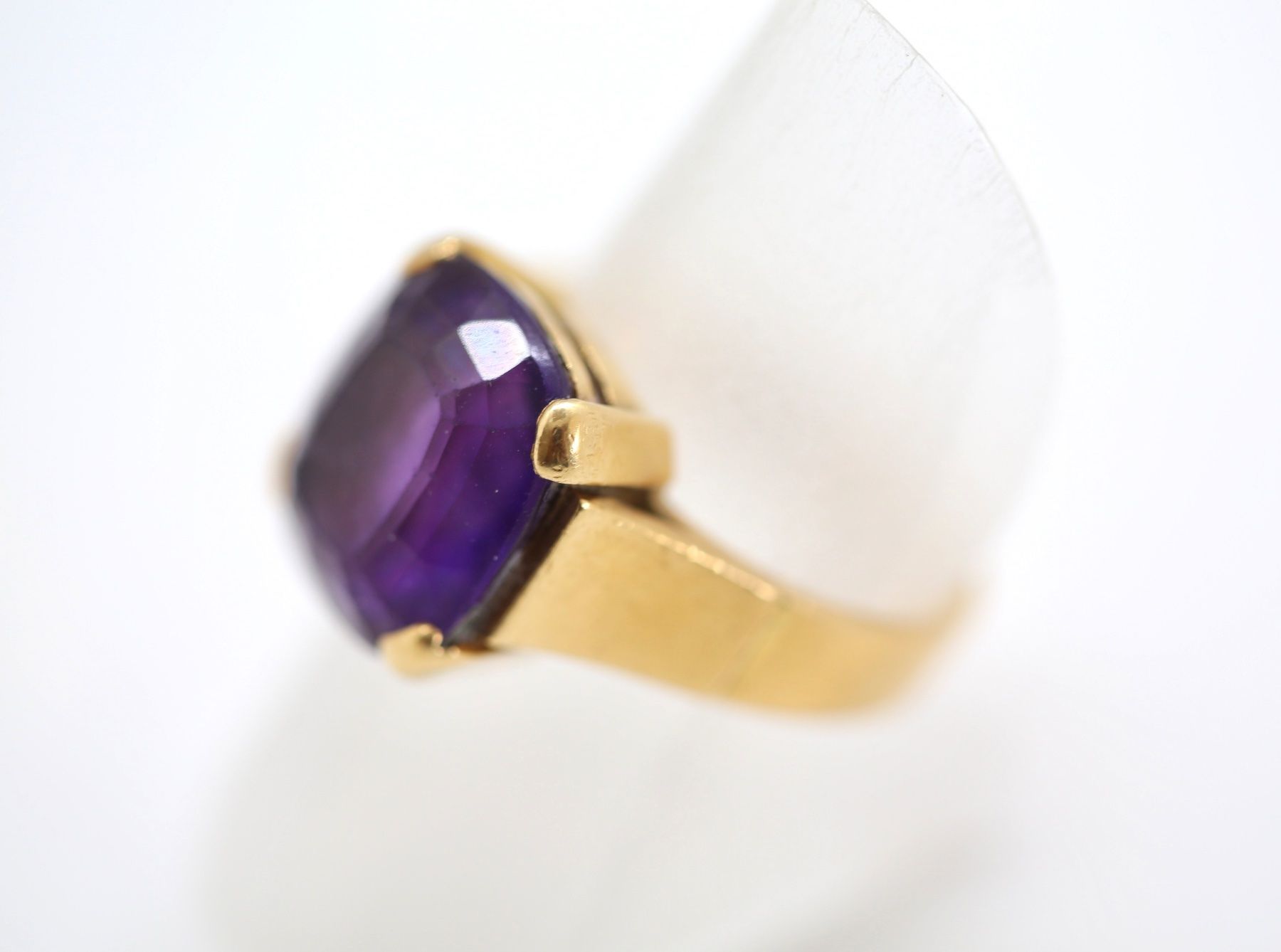 Bagues: Goldring 18K mit Amethyst – D'occasion à Reinach BL par Han-Numismatik 2