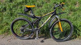 Mountainbike Specialized FSR schwarz gelb gebraucht