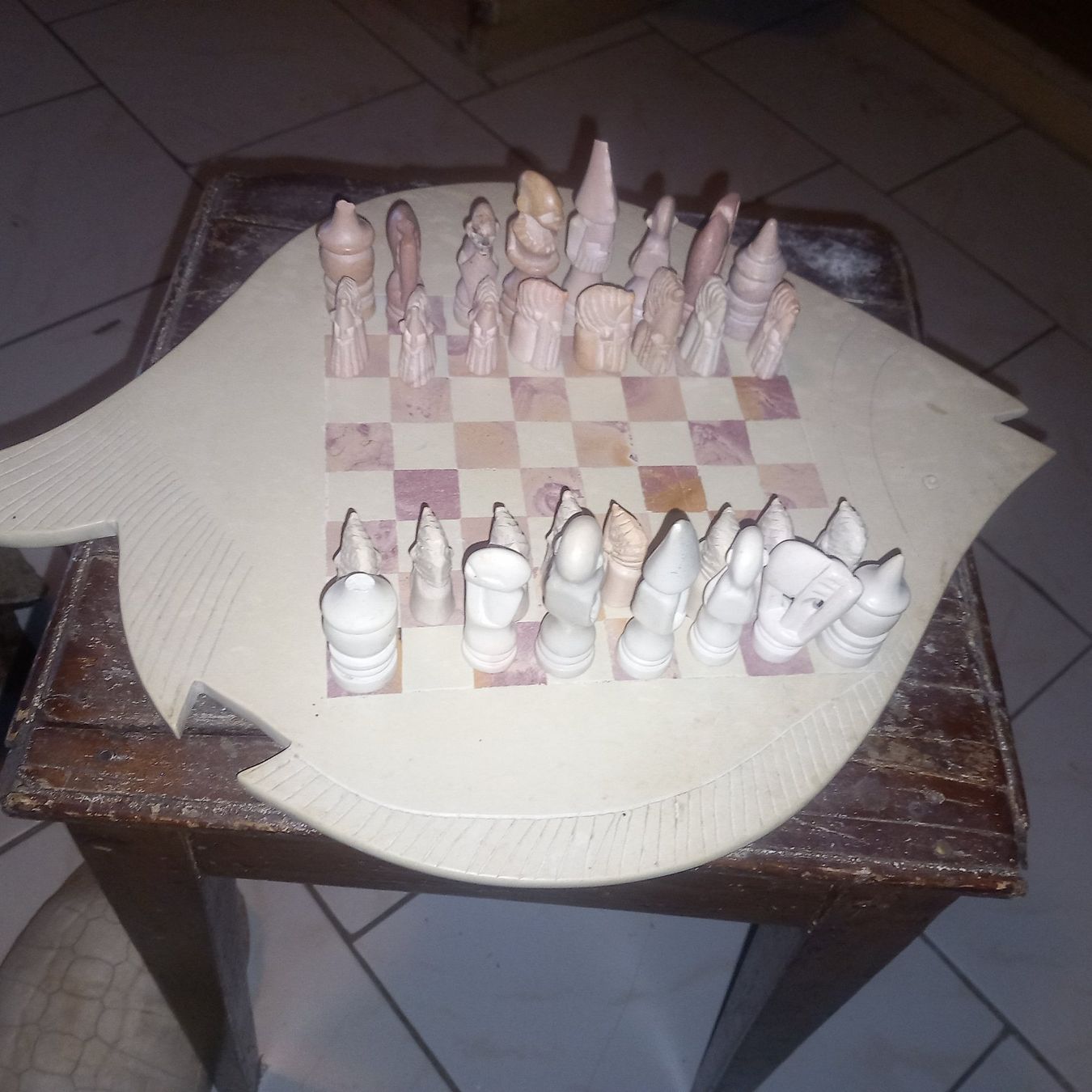 Giochi: SCHACHFIGUREN MIT BRETT – Usato da Ried-Brig venduto da ugukim 3