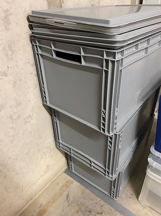 Rako Box von Auer Lagerbox 60x40x32 mit Deckel 3 Stück (Gebraucht) in ...