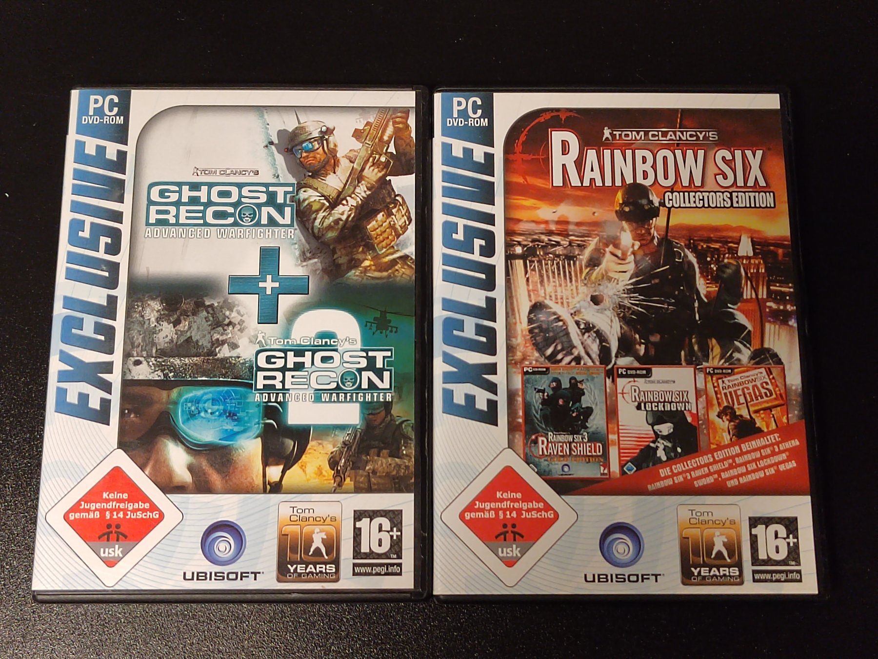 Jeux: Rainbow Six-Ghost Recon Pack collector's edition – D'occasion à Fribourg par noo_75x7