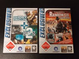 Rainbow Six-Ghost Recon Pack collector's edition
