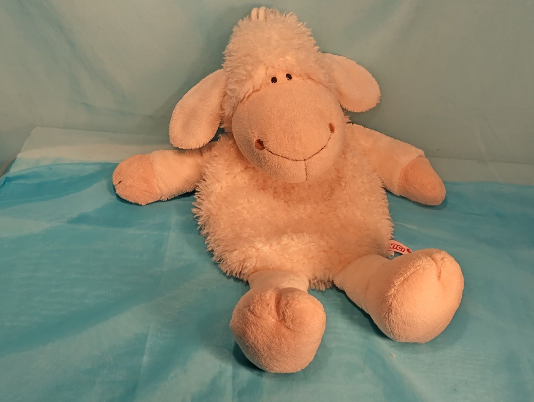 Nici Spielzeuge: NICI Schaf mit Bettflasche, L: 50cm – Gebraucht aus Bellach von JingleCherry 3