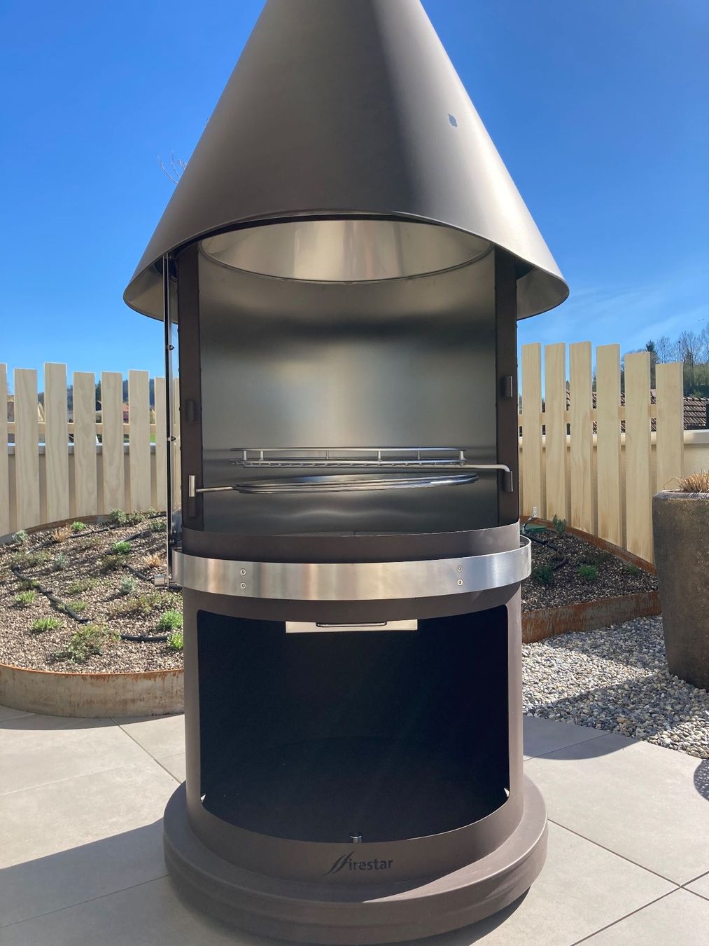 Camini: Mobiler Grillkamin Firestar DN 800 Swing Glas – Nuovo (secondo la descrizione) da Gontenschwil venduto da Zdravi 3