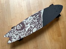 Longboard aus einem alten Snowboard – Swiss Made – Upcycling