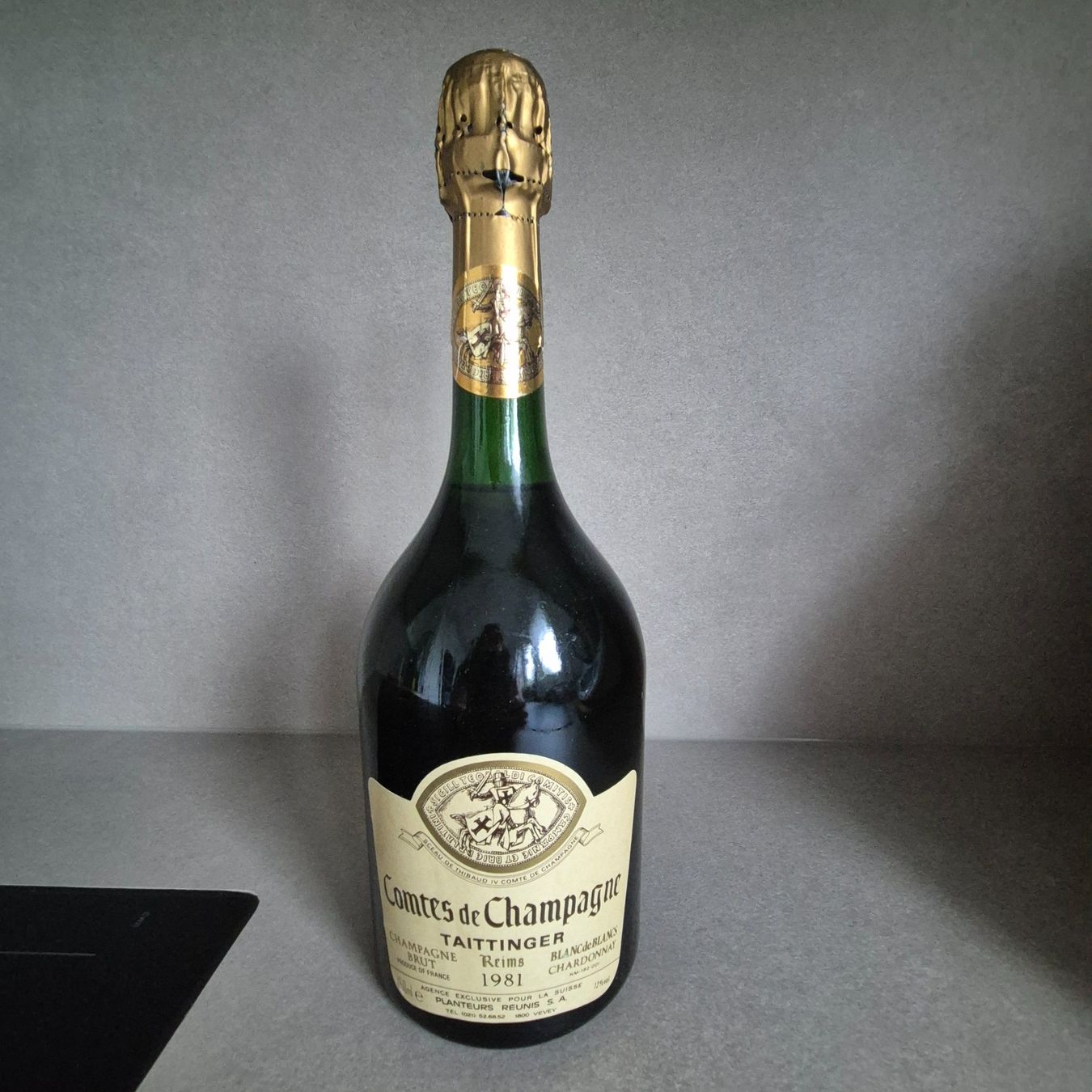 Bevande alcoliche: Taittinger Comtes de Champagne Blanc de Blancs 1981! – Usato da Chur venduto da anisru71