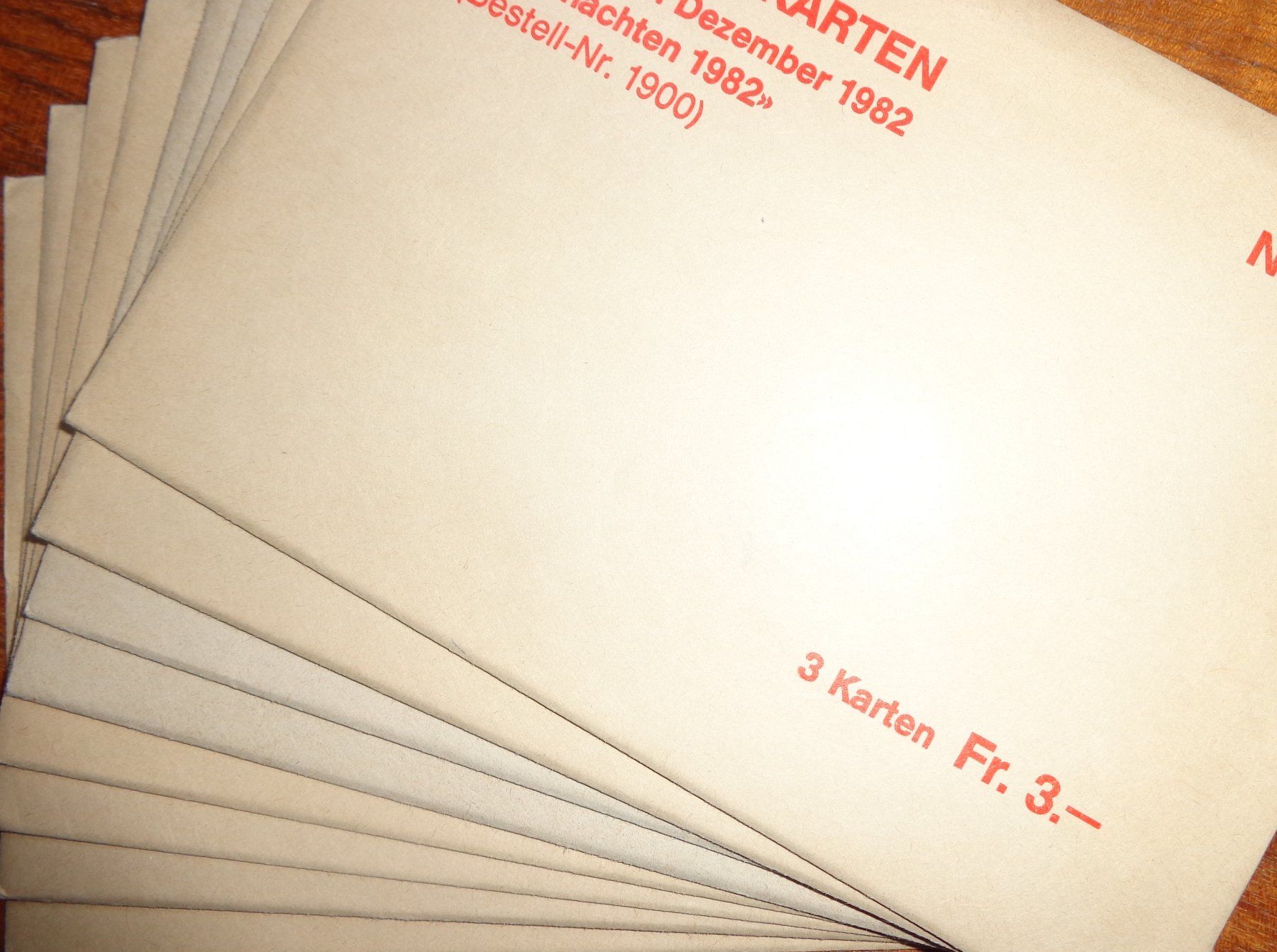 Tutti i francobolli: FL Maximumkarten 1982 komplett – Usato da Bürglen TG venduto da StampGraf