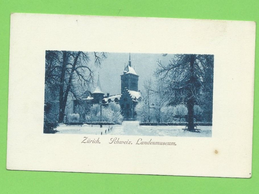 Cartoline postali: Zürich Schweizer Landesmuseum – Usato da Zürich venduto da t24_de