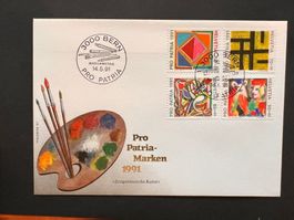 FDC Luxus 1991 Sondermarken Philswiss Spezialcouvert (R283)
