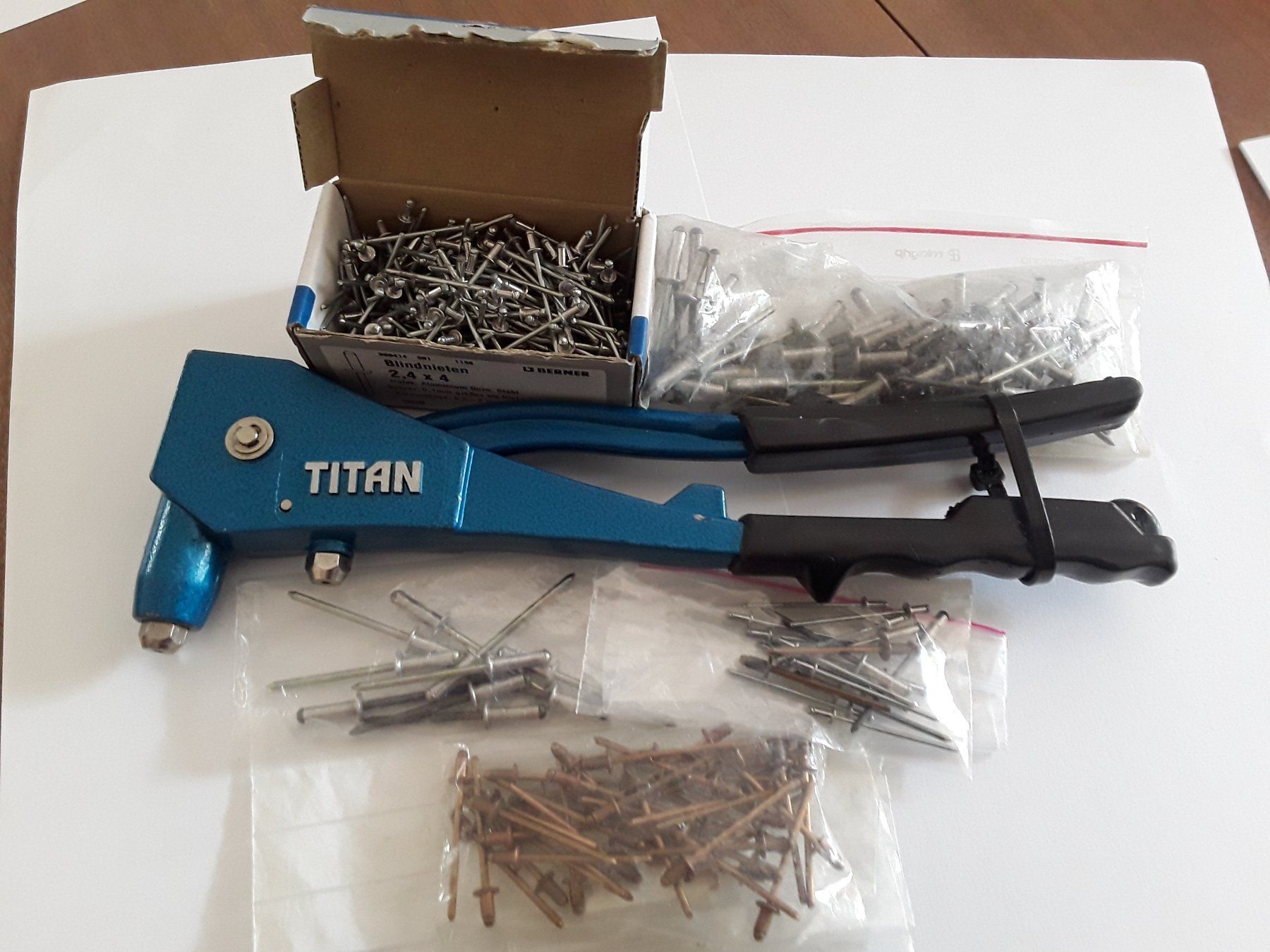 Tutti gli attrezzi: Titan Blindnietzange – Nuovo (secondo la descrizione) da Kappel SO venduto da kaktus4616