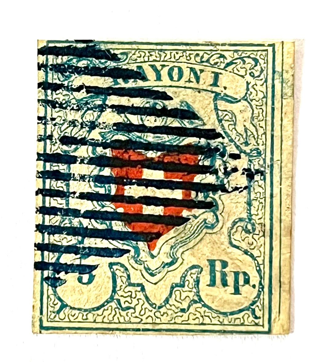 Alle Briefmarken: Rayon 17 Luxusstück – Gebraucht aus Basel von Rayons