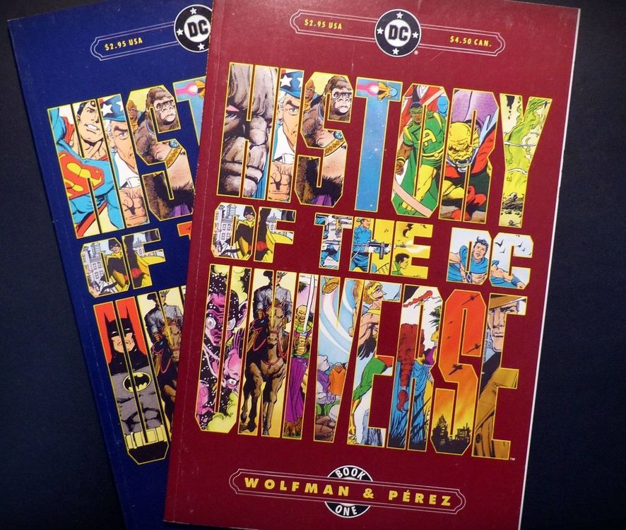 HISTORY OF DC UNIVERSE COMPLETE 2 TPB ENGLISH 1986 (Gebraucht) in ...