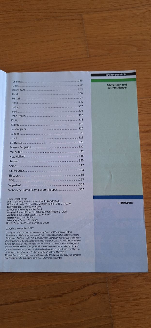 Libri: Schlepper Katalog 2018 - Alle Modelle & Preise – Nuovo (secondo la descrizione) da Herdern venduto da Pinky_winki 3