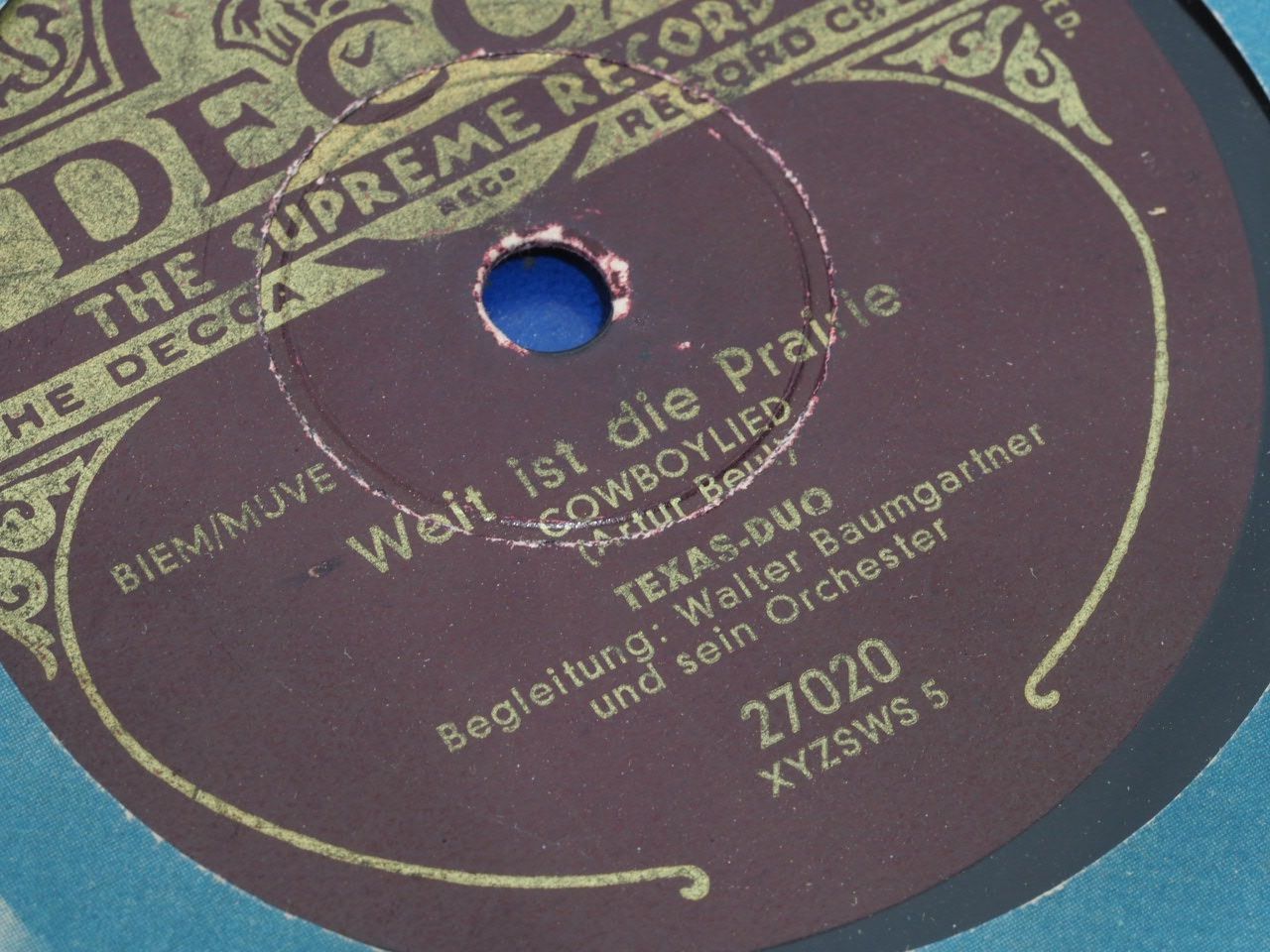 Schallplatten: DISQUES 78 TOURS – Gebraucht aus Lausanne von Leag 1